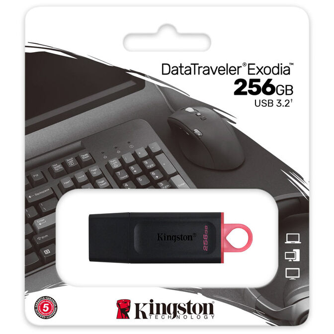 Kingston DataTraveler Exodia, USB 3.2 Type A - 256 GB image number 2