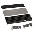 aqua computer kryoM.2 micro passive cooler for M.2 2280 SSD image number null