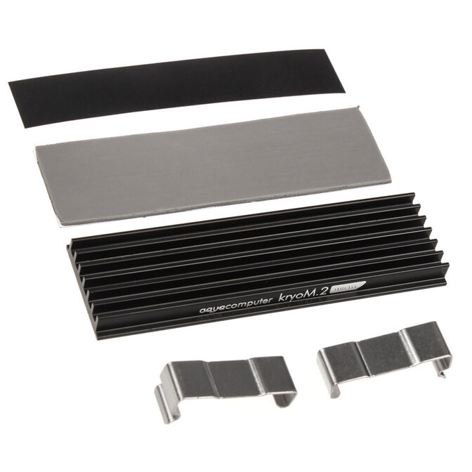 aqua computer kryoM.2 micro passive cooler for M.2 2280 SSD image number 1