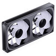 Jonsbo ZB-240 Fan, Reverse Blade, PWM, ARGB - 240mm, black image number null