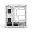 Fractal Design Epoch XL White TG Clear Tint PC Case, Mid-Tower, E-ATX, Tempered Glass &ndash; white image number null