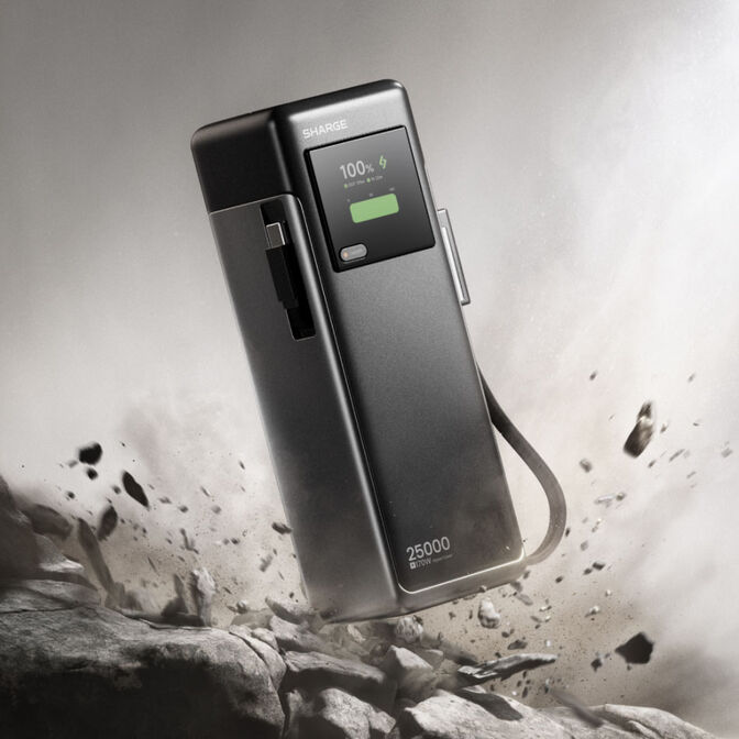 SHARGE HyperTower Powerbank 170 25 000 mah  - Black image number 13