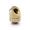 Bitspower Artemis 45 Grad Fitting - drehbar, stardust gold