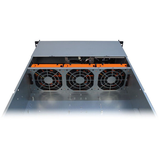 Inter-Tech IPC 3U-30255, 3HE Rack Servergeh&auml;use - schwarz image number 2