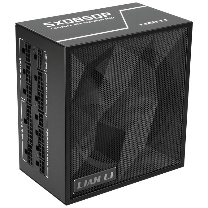 Lian Li SX Series 80 PLUS Platinum Netzteil, vollmodular, PCIe 5.1, ATX 3.1 - 850 Watt, schwarz image number 0