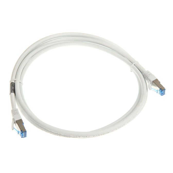 InLine Patchkabel Cat.6A, S/FTP (PiMf), 500MHz, wei&szlig; - 2m image number 1