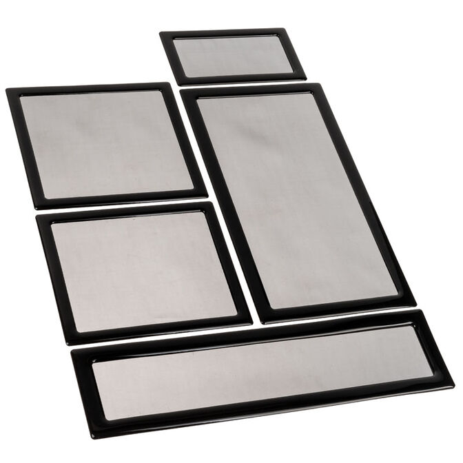 Demciflex Staubfilter-Set f&uuml;r Lian Li TU150 Mini ITX - schwarz image number 0