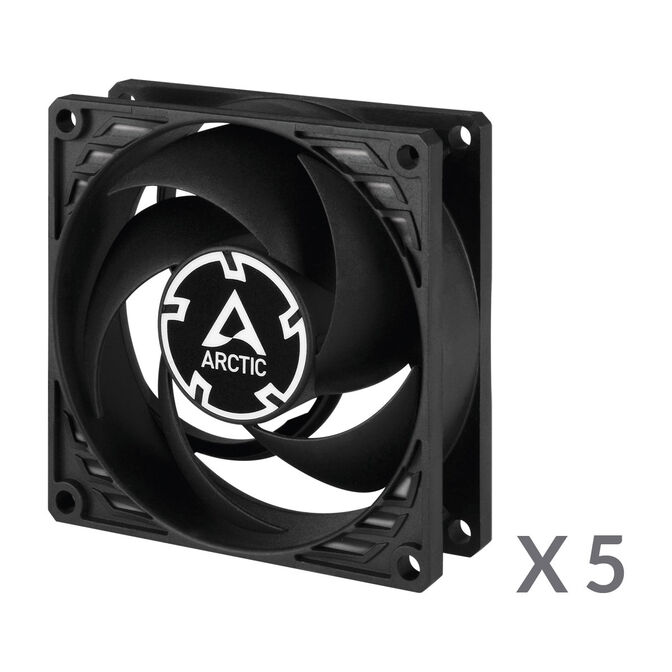Arctic P8 PWM PST Fan - 80mm, Pack of 5 image number 1