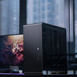 Jonsbo UMX6S E-ATX Mid Tower, Tempered Glass - Black image number null