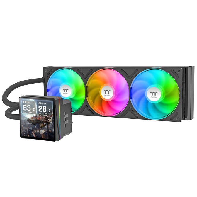 Thermaltake TH360 V3 Ultra ARGB Sync AiO Water Cooling &ndash; black image number 1