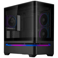 ASUS Prime AP202 ARGB PC-Geh&auml;use, Midi-Tower, mATX, ARGB, Tempered Glass - schwarz
