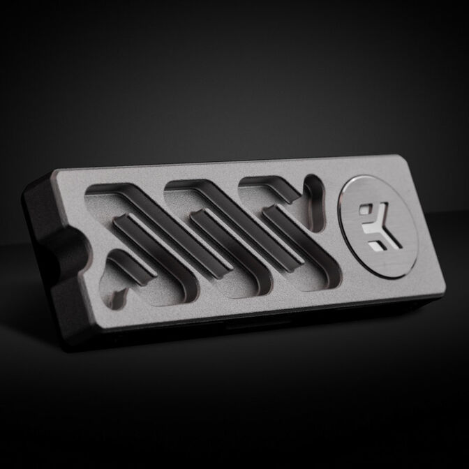 EK Water Blocks EK-Quantum Convection M.2 NVMe - silver image number 2
