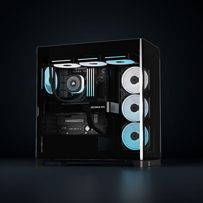 Corsair FRAME 4500X LX-R RGB PC-Geh&auml;use, Midi-Tower, E-ATX, Tempered Glass - schwarz image number 16