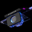 EK Water Blocks EK-Quantum Scalar Flowmeter Bottom-To-Top D-RGB - Black image number null