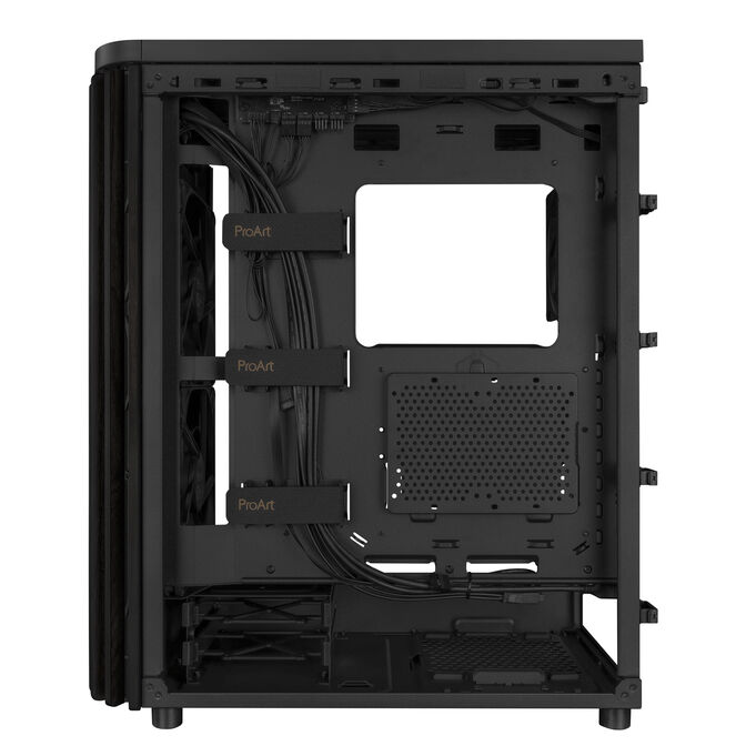 ASUS ProArt PA401 Wood Edition PC-Geh&auml;use, Midi-Tower, ATX, Mesh-Panel &ndash; schwarz image number 7