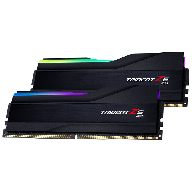 G.Skill Trident Z5 RGB DDR5-7600 RAM, CL36, XMP - 32 GB Dual-Kit, schwarz image number 2