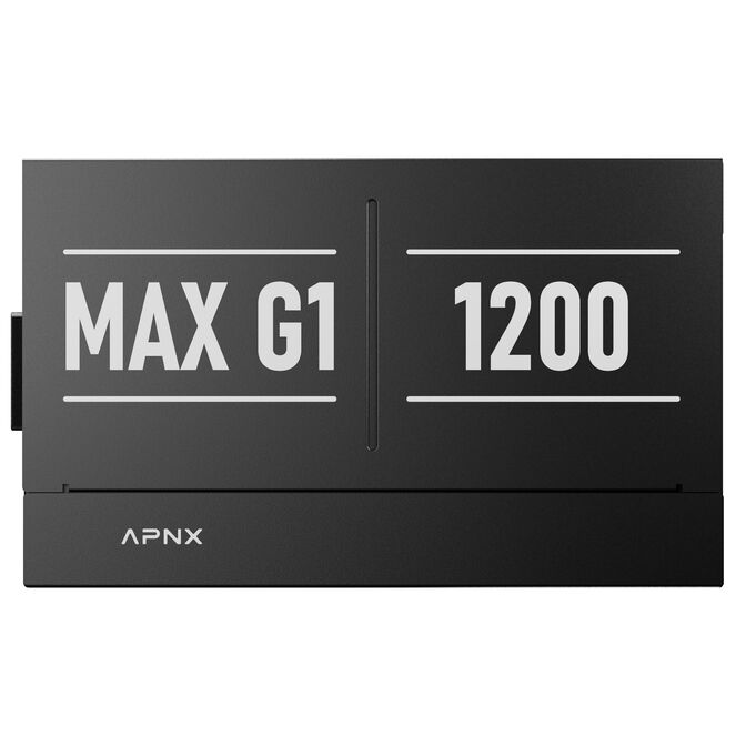 APNX MAX G1 1.200W 80 PLUS Gold Netzteil, ATX 3.1, PCIe 5.1, vollmodular, kompakt - 1.200 Watt, schwarz image number 5