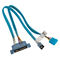SATA-45-INBLUV SATA DATA & POWER Cable Intern
