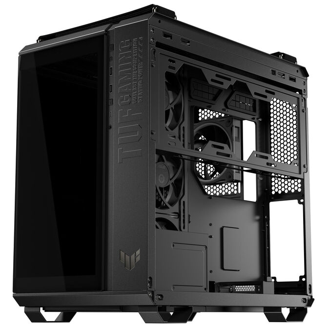 ASUS TUF Gaming GT502 Horizon PC-Geh&auml;use, Midi-Tower, ATX, Tempered Glass - schwarz image number 5