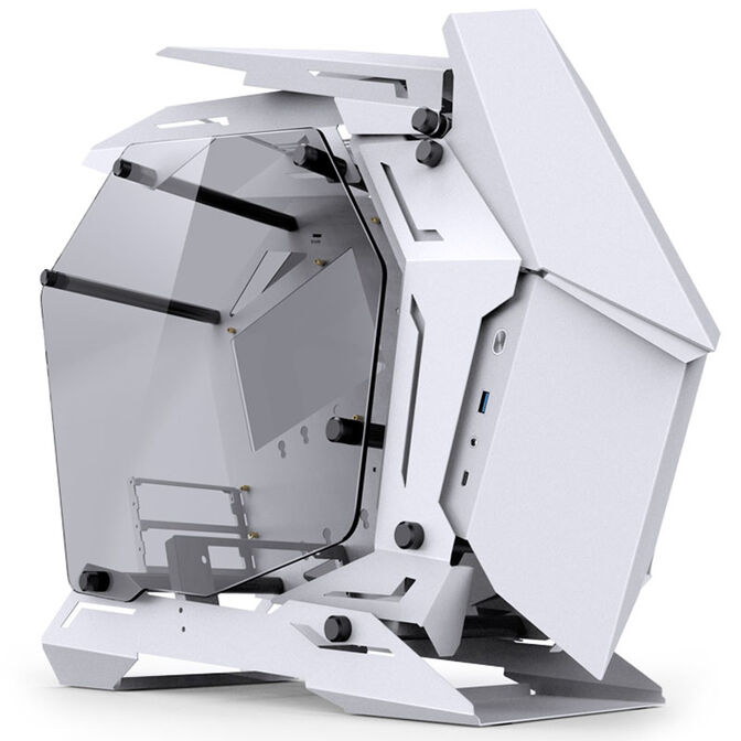 Jonsbo MOD3 Mini Micro-ATX Tower Showcase, Tempered Glass - wei&szlig; image number 0