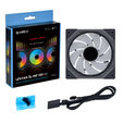 Lian Li O11 Vision Compact PC-Geh&auml;use Bundle + 3x UNI FAN SL-INF 120 Reverse Blade L&uuml;fter - schwarz image number null