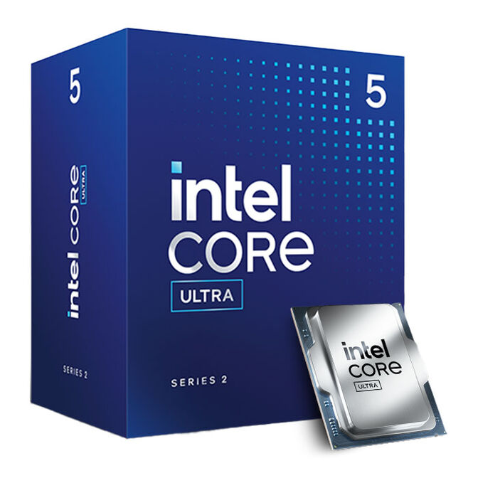 Intel Core Ultra 5 225 CPU, 10 Kerne, 4,9 GHz, Sockel 1851 (Arrow Lake) - boxed, ohne K&uuml;hler image number 0