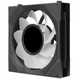 Lian Li UNI FAN SL-INF LCD FLEX Wireless L&uuml;fter, ARGB und LCD - Reverse Blade, 120mm, schwarz, 3er-Pack image number null