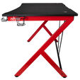 Nitro Concepts D12 Gaming Desk - schwarz/rot image number null