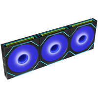 Lian Li UNI FAN SL-INF FLEX Wireless L&uuml;fter, ARGB - 120mm, schwarz, 3er-Pack mit Controller