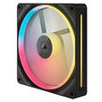 Corsair iCUE Link LX140-R, PWM fan, RGB - 140mm, black image number null