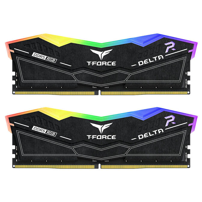 Team Group Delta RGB, DDR5-6000, CL30, 32 GB - schwarz image number 1