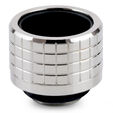 Thermal Grizzly DeltaMate Compression Fitting, Brass - Gloss Nickel, HT16, Pack of 6 image number null