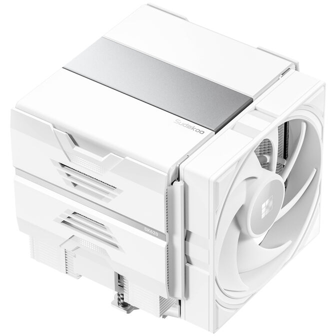 Sudokoo SK620 CPU-K&uuml;hler, Dual Tower - 2x 120mm, wei&szlig; image number 0
