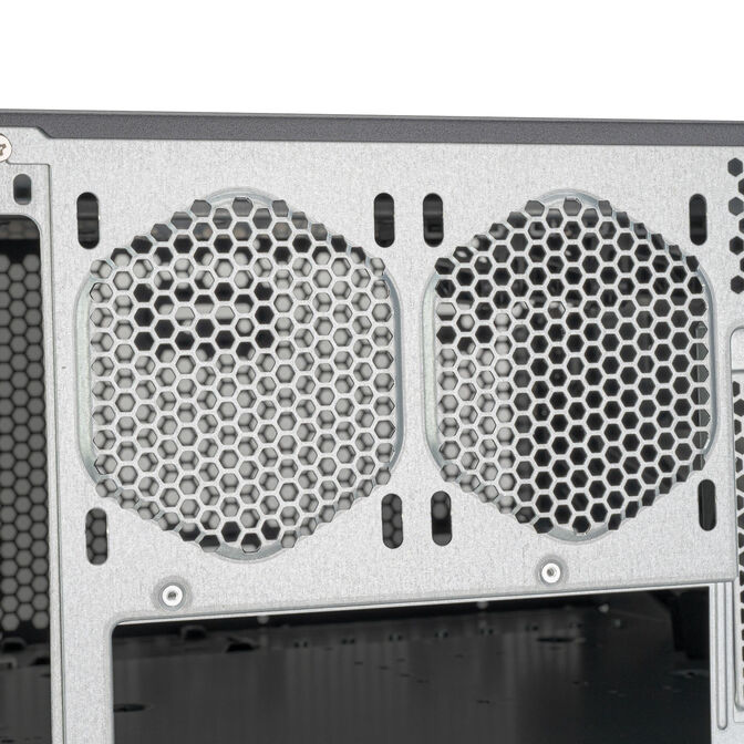 SilverStone RM4A Server-Geh&auml;use, 4HE Rackmount, SSI-EEB, Mesh - dunkelgrau image number 13