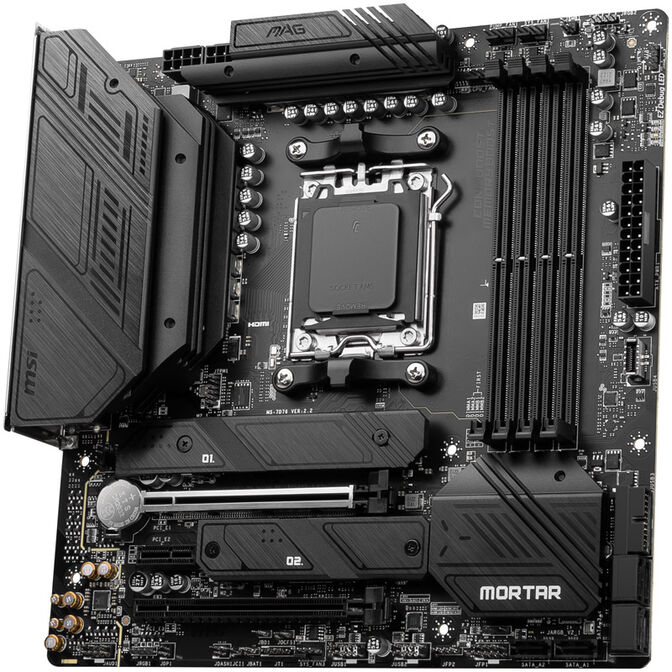 MSI MAG B650M Mortar WiFi, Sockel AM5, AMD B650M, ATX - DDR5 image number 5