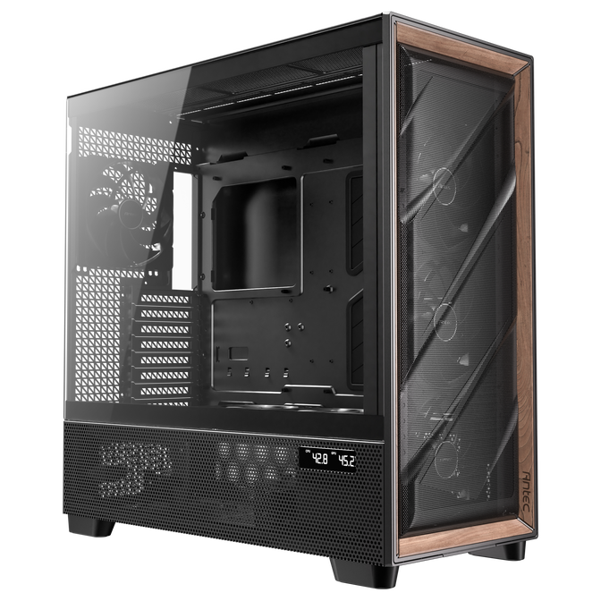 Antec Flux Pro PC-Geh&auml;use, Full-Tower, E-ATX, Tempered Glass &ndash; Schwarz image number 1