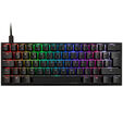 Ducky Mecha Mini Gaming Keyboard, MX-Red, RGB-LED - black image number null