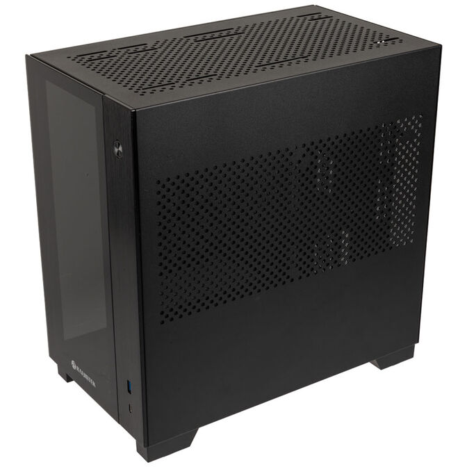Raijintek PAEAN MINI Mini-ITX case, Tempered Glass - black image number 2