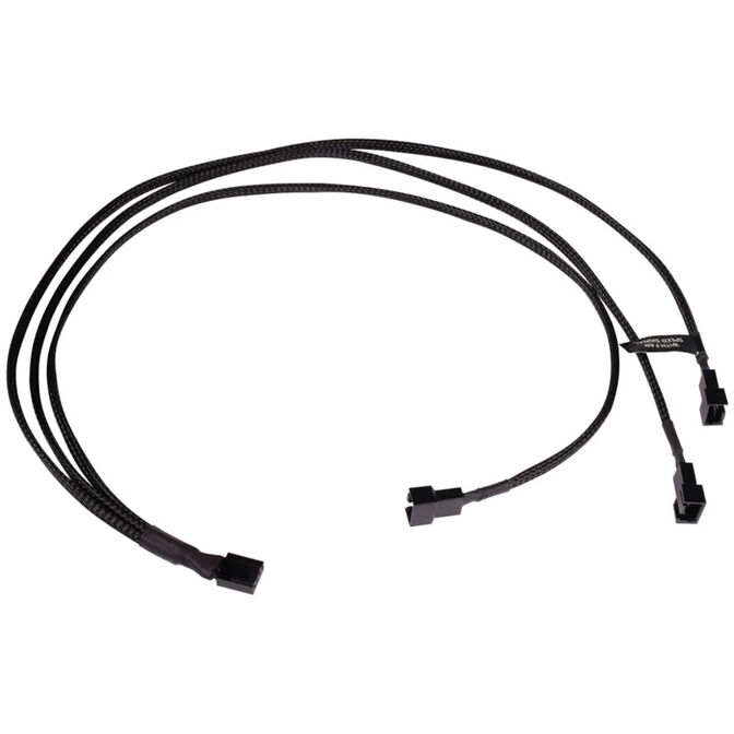 Alphacool Y-Splitter 4-pin to 3x 4-pin PWM 60cm - black image number 0