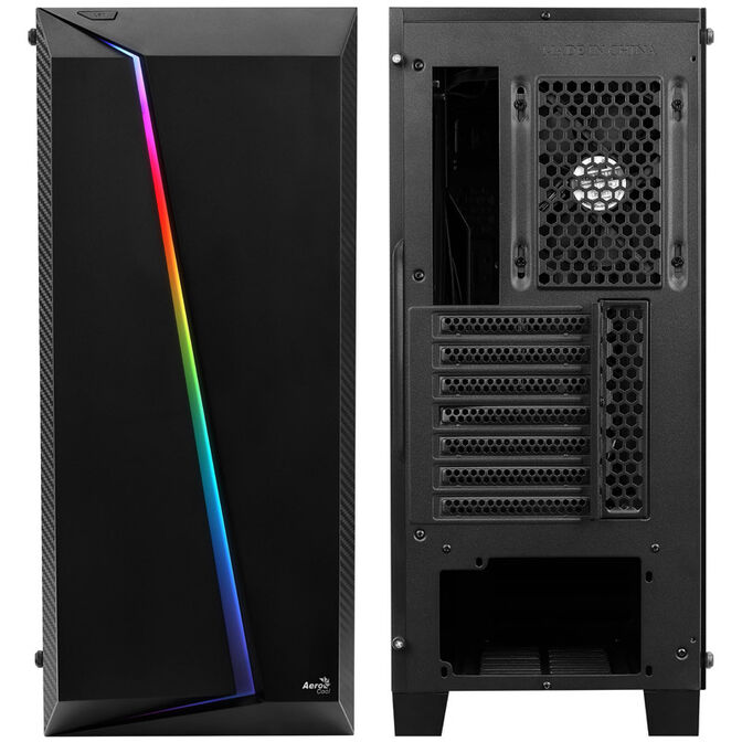 Aerocool Cylon Pro Tempered Glass Mid Tower - Black image number 2