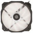 SilverStone Shark Force L&uuml;fter, ARGB - 160 mm, schwarz image number null
