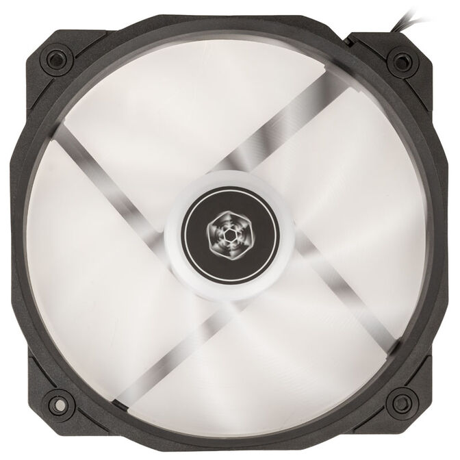 SilverStone Shark Force L&uuml;fter, ARGB - 160 mm, schwarz image number 2