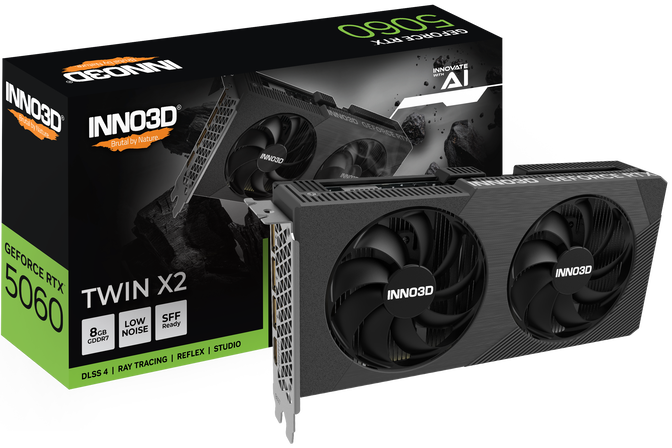 INNO3D GeForce RTX 5060 Twin X2, 8192 MB GDDR7 image number 0