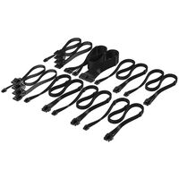 Corsair Premium Sleeved DC Cable Pro Kit, for Type 5 power supply - black