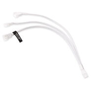 Alphacool Y-Splitter 4-Pin auf 3x 4-Pin PWM 30cm - wei&szlig;