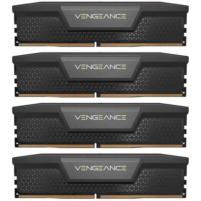 Corsair Vengeance DDR5-5600 RAM, CL40, XMP 3.0 - 128 GB Quad Kit, black image number 2
