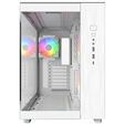 Montech KING 65 PRO PC Case, Mid Tower, ATX, ARGB, Tempered Glass - White image number null