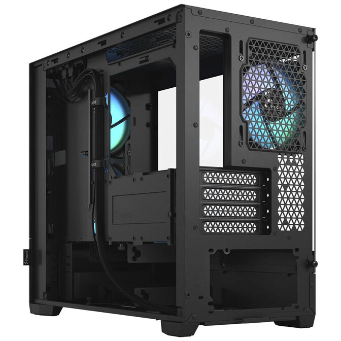 Fractal Design Pop Mini Air RGB Clear Tint Micro-ATX-Geh&auml;use, Tempered Glass - schwarz image number 5