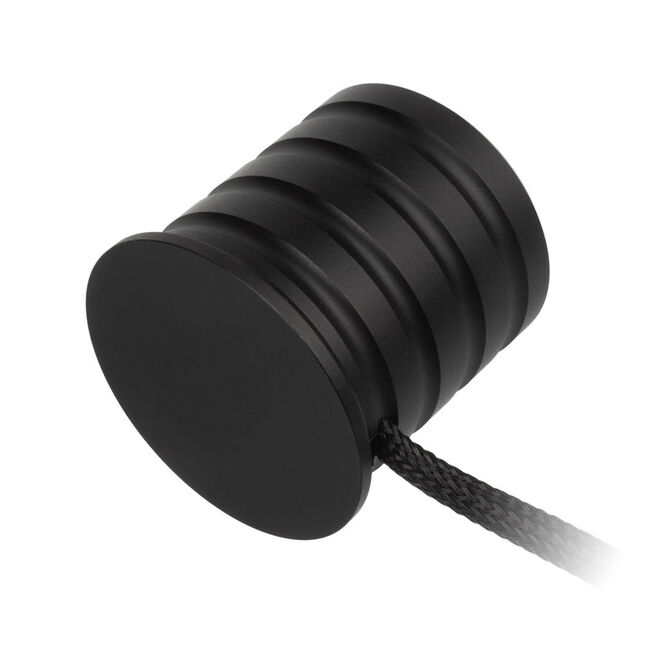 Alphacool Powerbutton mit Taster 19mm rot beleuchtet - Deep Black image number 2