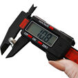 Thermal Grizzly TG Caliper Digitaler Messschieber, 150 mm, IP54, ABS - schwarz image number null